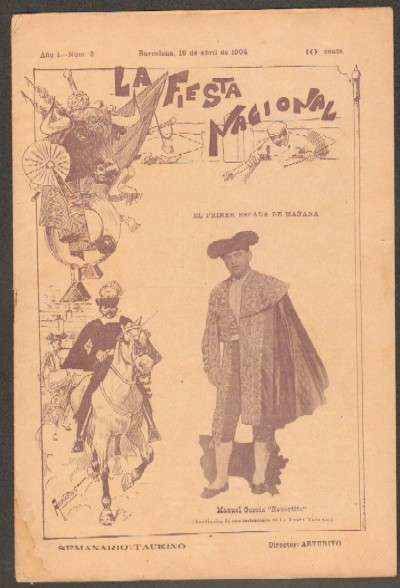 REVISTA LA FIESTA NACIONAL. SEMANARIO TAURINO Nº3
