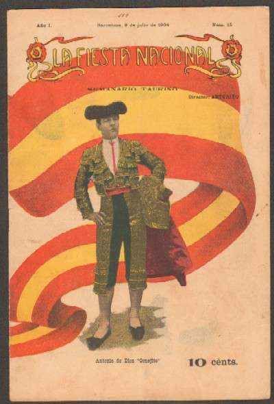 REVISTA LA FIESTA NACIONAL. SEMANARIO TAURINO Nº15