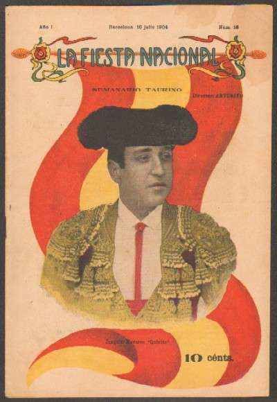 REVISTA LA FIESTA NACIONAL. SEMANARIO TAURINO Nº16