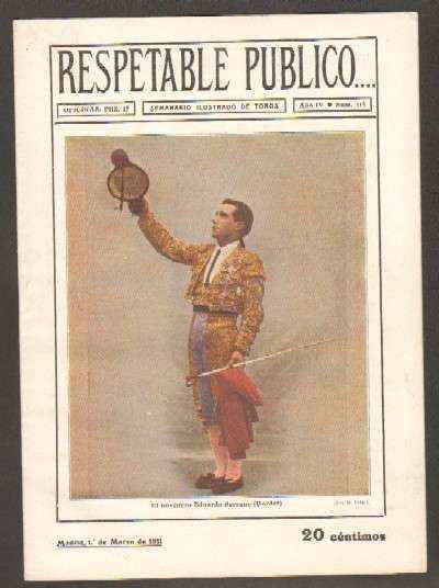 REVISTA RESPETABLE PUBLICO…Nº113. EDUARDO SERRANO GORDET