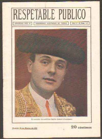 REVISTA RESPETABLE PUBLICO…Nº117. EMILIO CORTELL CORTIJANO
