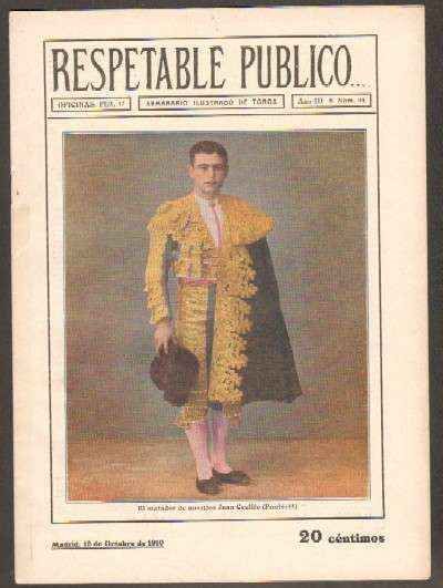 REVISTA RESPETABLE PUBLICO…Nº94. JUAN CECILIO PUNTERET
