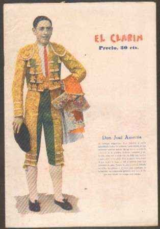 REVISTA EL CLARIN. DON JOSE AMOROS