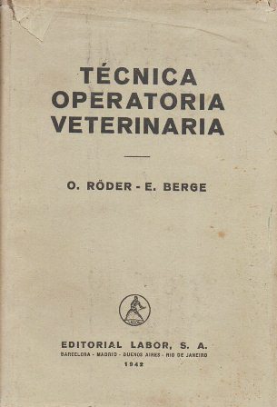 TECNICA OPERATORIA VETERINARIA