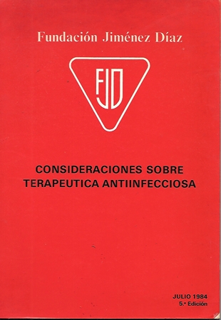 CONSIDERACIONES SOBRE TERAPEUTICA ANTIINFECCIOSA