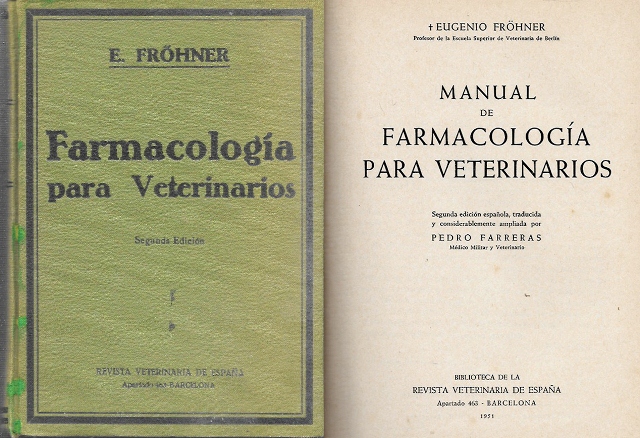 FARMACOLOGIA PARA VETERINARIOS