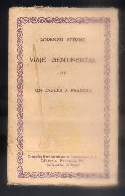 VIAJE SENTIMENTAL DE UN INGLES A FRANCIA.