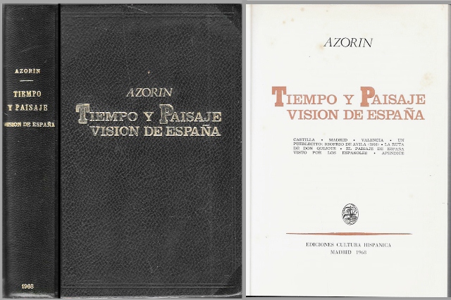 TIEMPO Y PAISAJE - VISION DE ESPAÑA