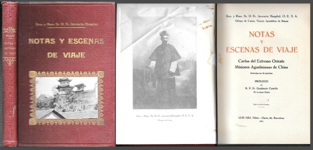 NOTAS Y ESCENAS DE VIAJE - CARTAS DEL EXTREMO ORIENTE - MISIONES AGUSTINIANAS DE CHINA