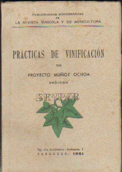 PRACTICAS DE VINIFICACION