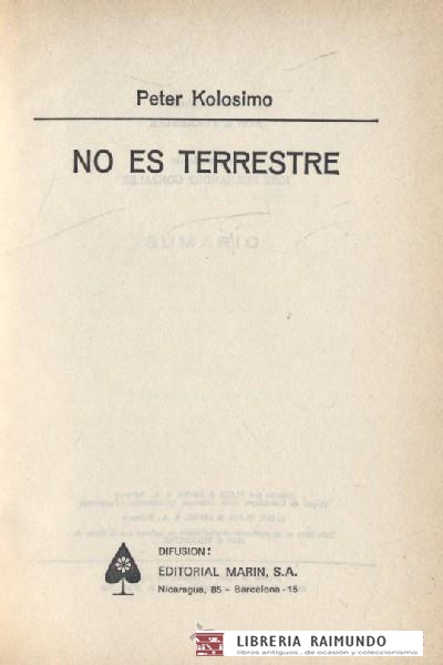 NO ES TERRESTRE. EL TESORO CATARO.