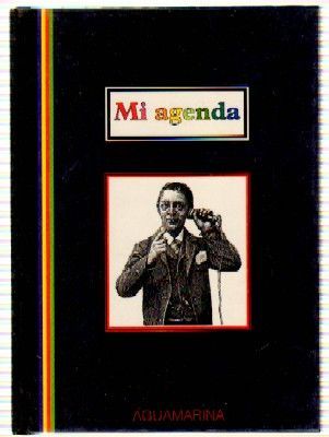 MI AGENDA.  AGENDA AGUAMARINA.