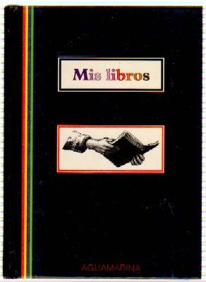 MIS LIBROS.  AGENDA AGUAMARINA.