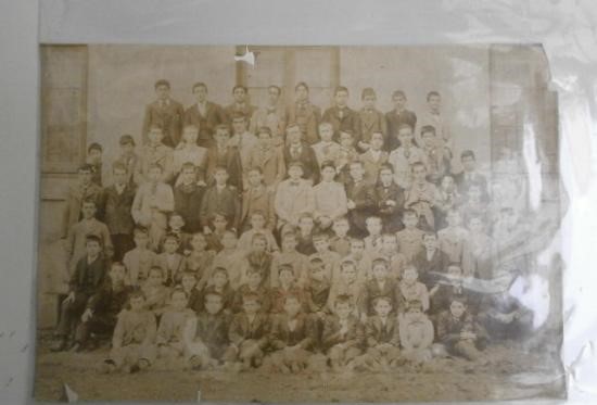 FOTOGRAFIA ANTIGUA FOTO COLEGIO DE SANTANDER SIN FOTOGRAFO EN PAPEL SIGLO XIX