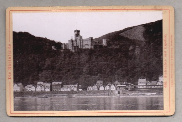 FOTOGRAFIA DE ALEMANIA, RENANIA, DIE RHEINLANDE. STOLZENFELS UND CAPELLEN.