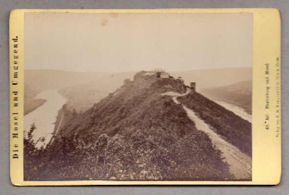 FOTOGRAFIA DE ALEMANIA, ALF. MARIENBURG UND MOSEL. DIE MOSEL UNS UNGEGEND.