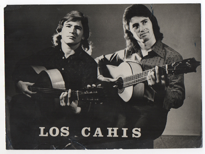 FOTOGRAFIA CONJUNTO MUSICAL LOS CAHIS.