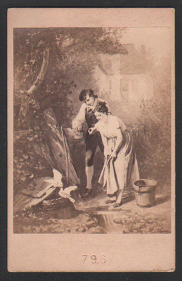 FOTOGRAFIA OLEO, FOTOGRAFIA GOUPIL (PARIS). SOBRE 1900.