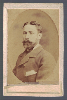 FOTOGRAFIA DE SEÑOR. SOBRE 1900.