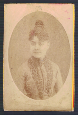 FOTOGRAFIA DE SEÑORITA. FOTO PROVOST (PERPIGNAN) SOBRE 1900.