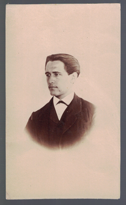 FOTOGRAFIA DE SEÑOR. SOBRE 1910.