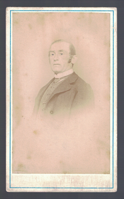 FOTOGRAFIA DE SEÑOR. SOBRE 1890.