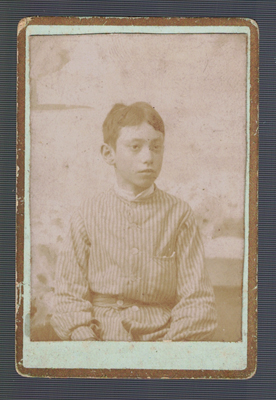 FOTOGRAFIA DE NIÑO. SOBRE 1880.