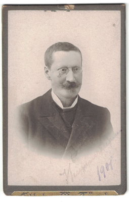 FOTOGRAFIA DE SEÑOR. FOTO ELLEBY TORCK (KJOBENHAVN). SOBRE 1901.