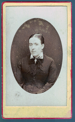 FOTOGRAFIA DE SEÑORA. SOBRE 1890.