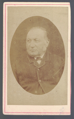 FOTOGRAFIA DE SEÑOR. SOBRE 1890.