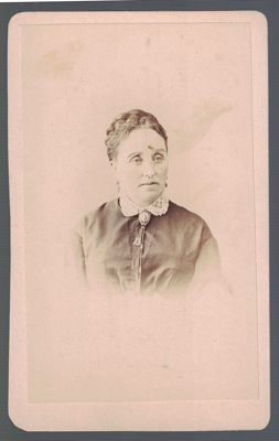 FOTOGRAFIA DE SEÑORA. FOTO G. LARAUZA, BARCELONA. SOBRE 1890.