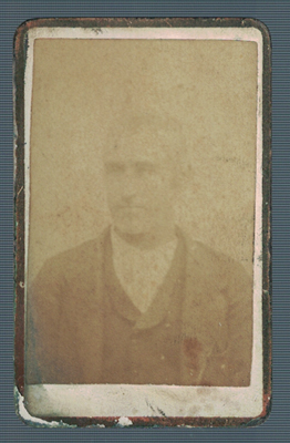 FOTOGRAFIA DE SEÑOR. SOBRE AÑO 1910.