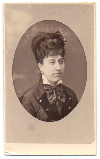 FOTO RETRATO STRA. FOTOGRAFO RAFAEL ROCAFULL. CADIZ. AÑO 1865.