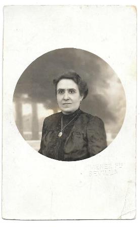 FOTOGRAFIA POSTAL DE SEÑORA, SIN CIRCULAR SOBRE 1930 JIMENEZ-SEVILLA