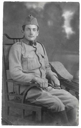 FOTOGRAFIA POSTAL DE SOLDADO, SIN CIRCULAR SOBRE 1930
