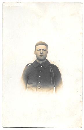 FOTOGRAFIA POSTAL DE SOLDADO, SIN CIRCULAR SOBRE 1930