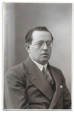 FOTOGRAFIA POSTAL DE SEÑOR, SIN CIRCULAR SOBRE 1930 FOTO SEGURA-MADRID