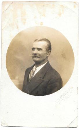 FOTOGRAFIA POSTAL RETRATO DE SEÑOR, SIN CIRCULAR SOBRE 1930 FOTO JIMENEZ-SEVILLA