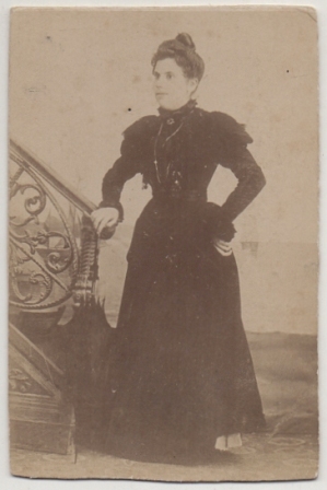 FOTOGRAFIA DE SEÑORA  AÑO 1899 FOTO MOLINA-CORDOBA