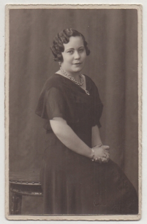 FOTOGRAFIA DE ESTUDIO SEÑORA, SOBRE 1930