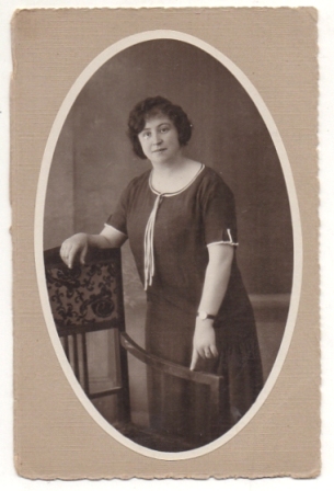 FOTOGRAFIA DE ESTUDIO SEÑORA, SOBRE 1930