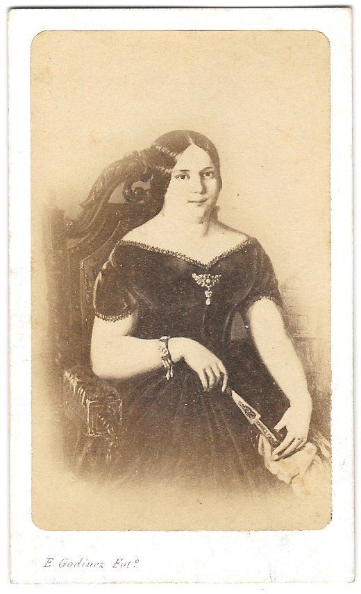 FOTOGRAFIA SEÑORA E. GODINEZ FOTOGRAFO SS.AA.RR., SEVILLA 1860