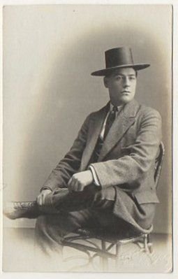FOTO POSTAL SIN CIRCULAR, RETRATO DE SEÑOR. FOTO A. ESPLUGAS, BARCELONA