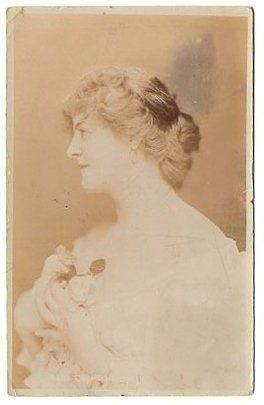 FOTO POSTAL CIRCULADA, RETRATO DE SEÑORA (ESCRITA). 11-5-1904
