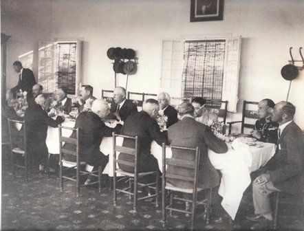 FOTOGRAFIA TIRO DE PICHON DELPTO. DE STA. MARIA. VISITA DE ALFONSO XIII AÑO 1926, COPIA HECHA SOBRE 1960