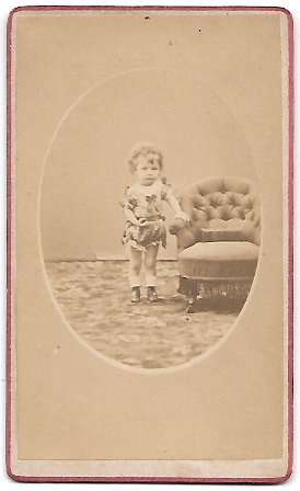 FOTOGRAFIA NIÑA FOTO FRANCO-HISPANO-AMERICANA, BARCELONA SOBRE 1870