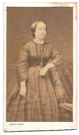 FOTOGRAFIA MUJER FOTO PIERRE PETIT PARIS 1870