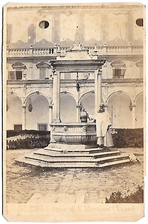 FOTO ATRIO DE SAN MARTIN NAPOLES FOTO G. SOMMER
