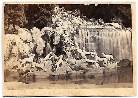FOTO CASCATI DI CACERTA NAPOLES FOTO G. SOMMER