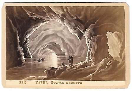 FOTO GROTTA AZZURRA CAPRI FOTO G. SOMMER